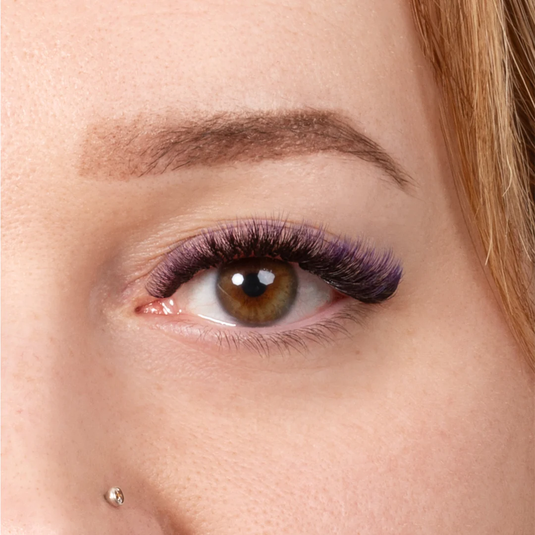 Pink Two-Tone Ombre Lashes 0.07 - Image 7