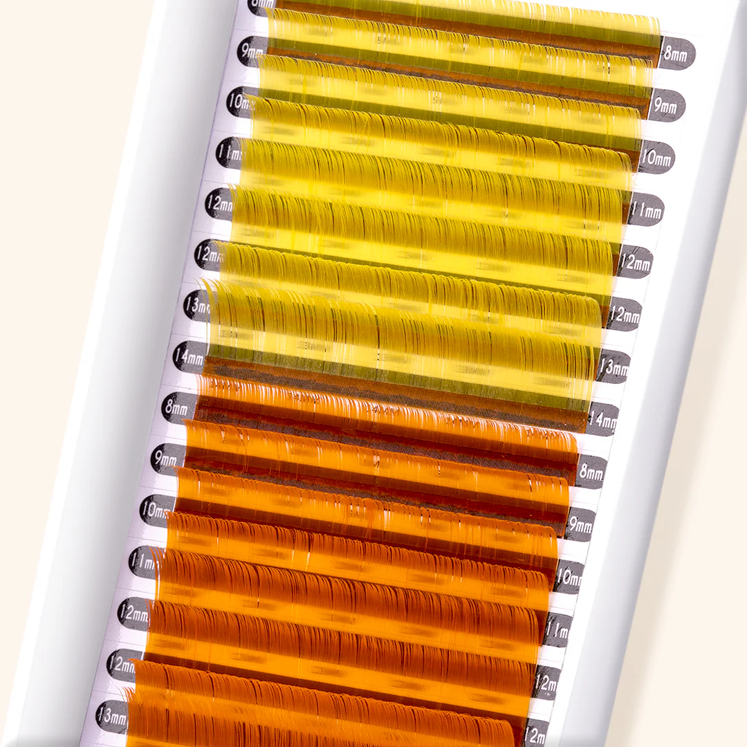 Yellow/ Orange Mayfair Lashes - Image 2